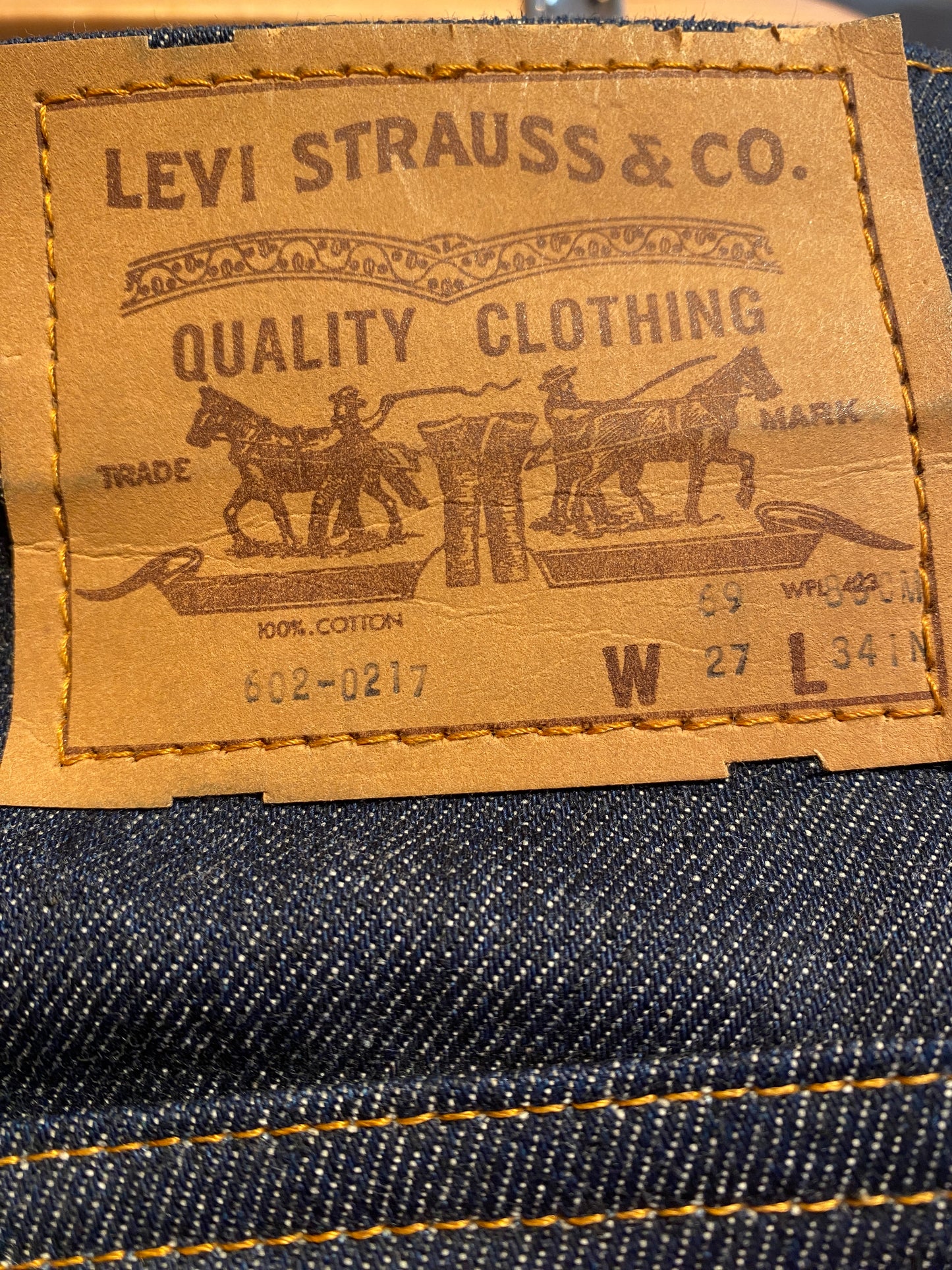 Levi’s 70s bell bottoms