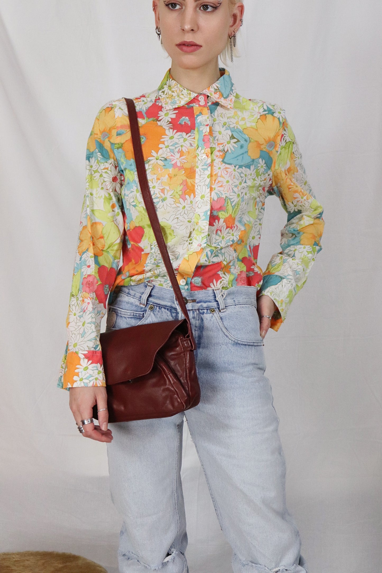 Vintage Trussardi distressed jeans