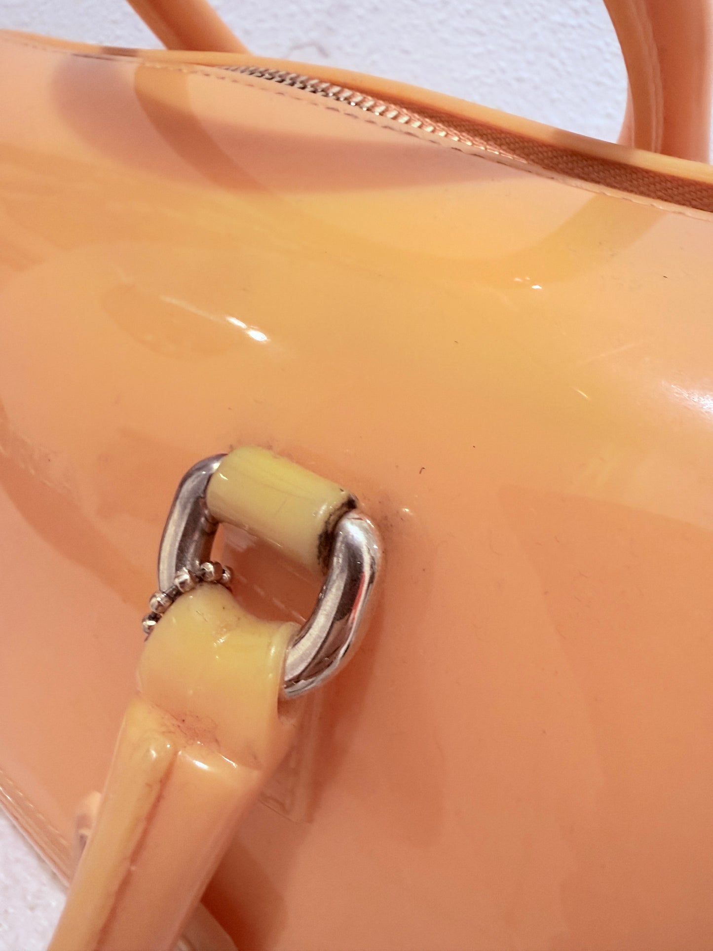 Furla Candy Bag – Oranje Jelly Satchel