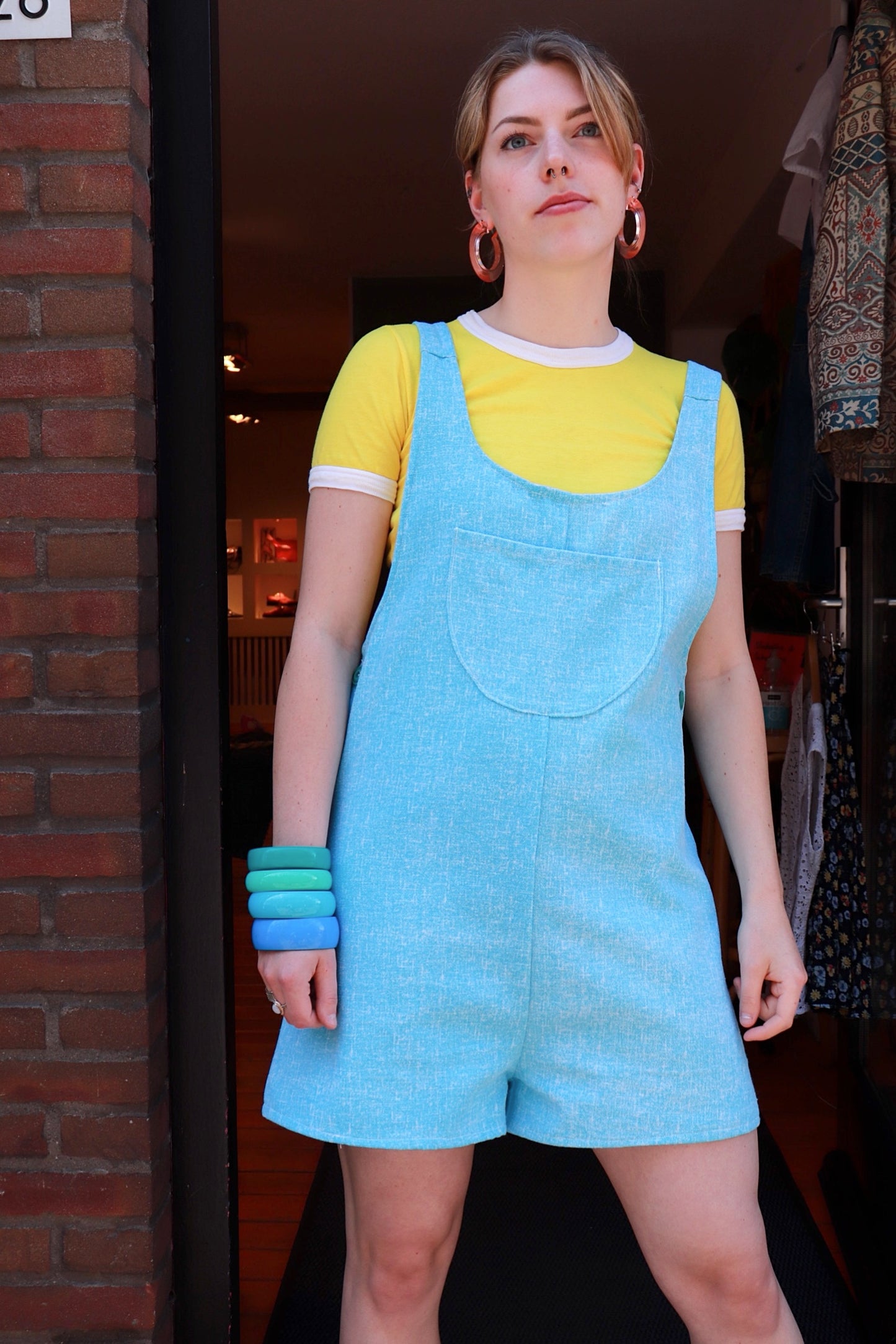 “UP YOU GO” handmade romper