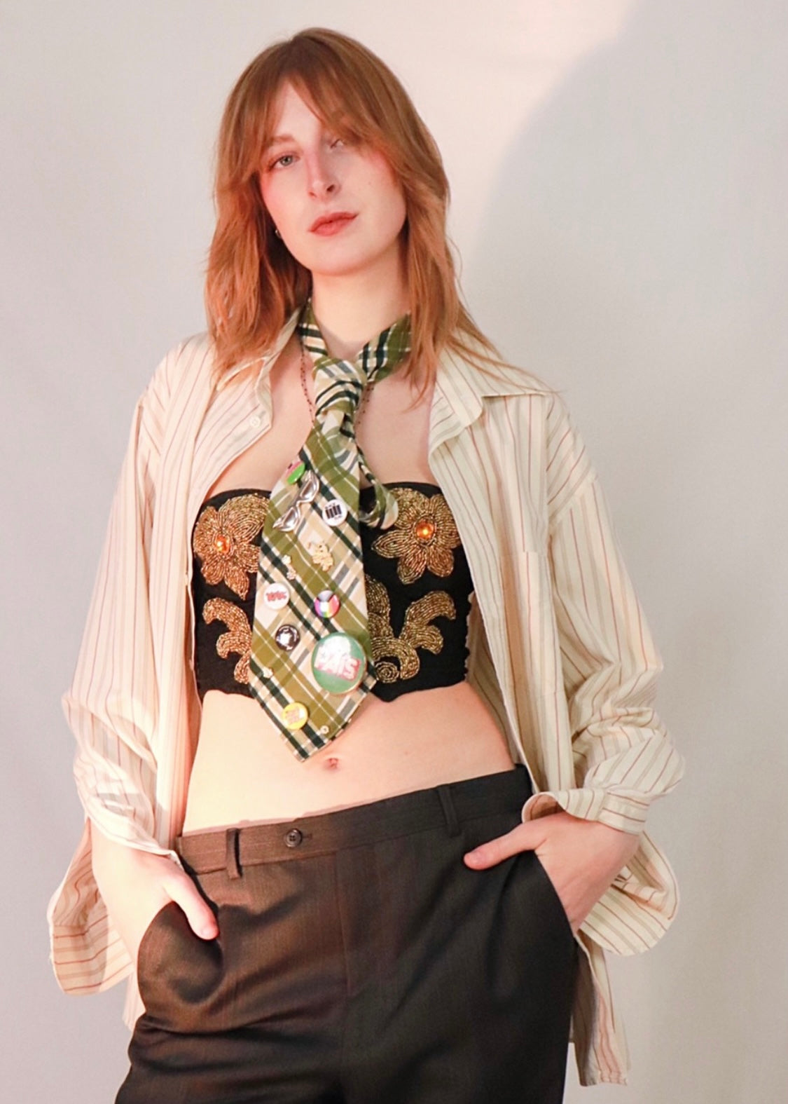 Tie upcycled