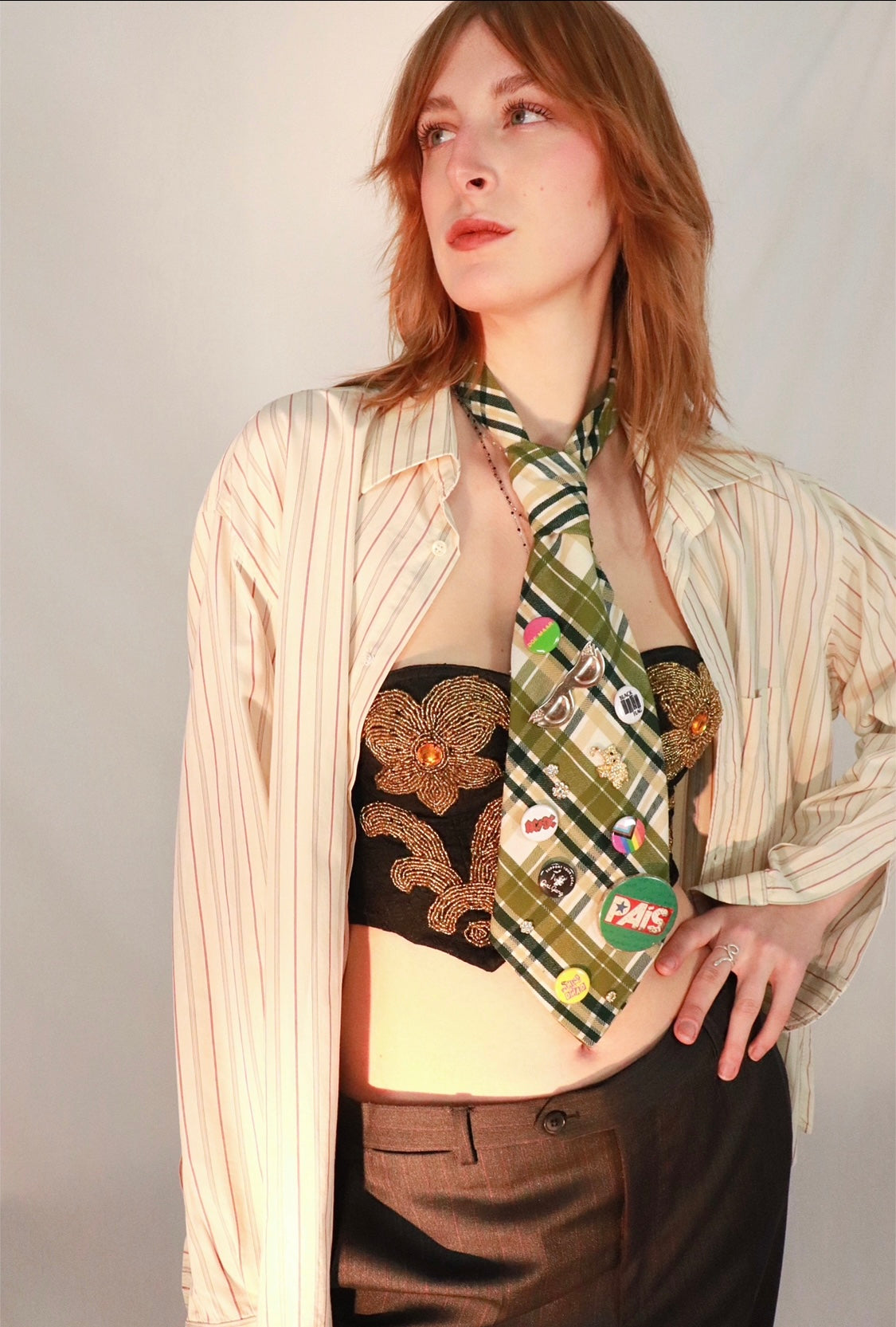 Tie upcycled