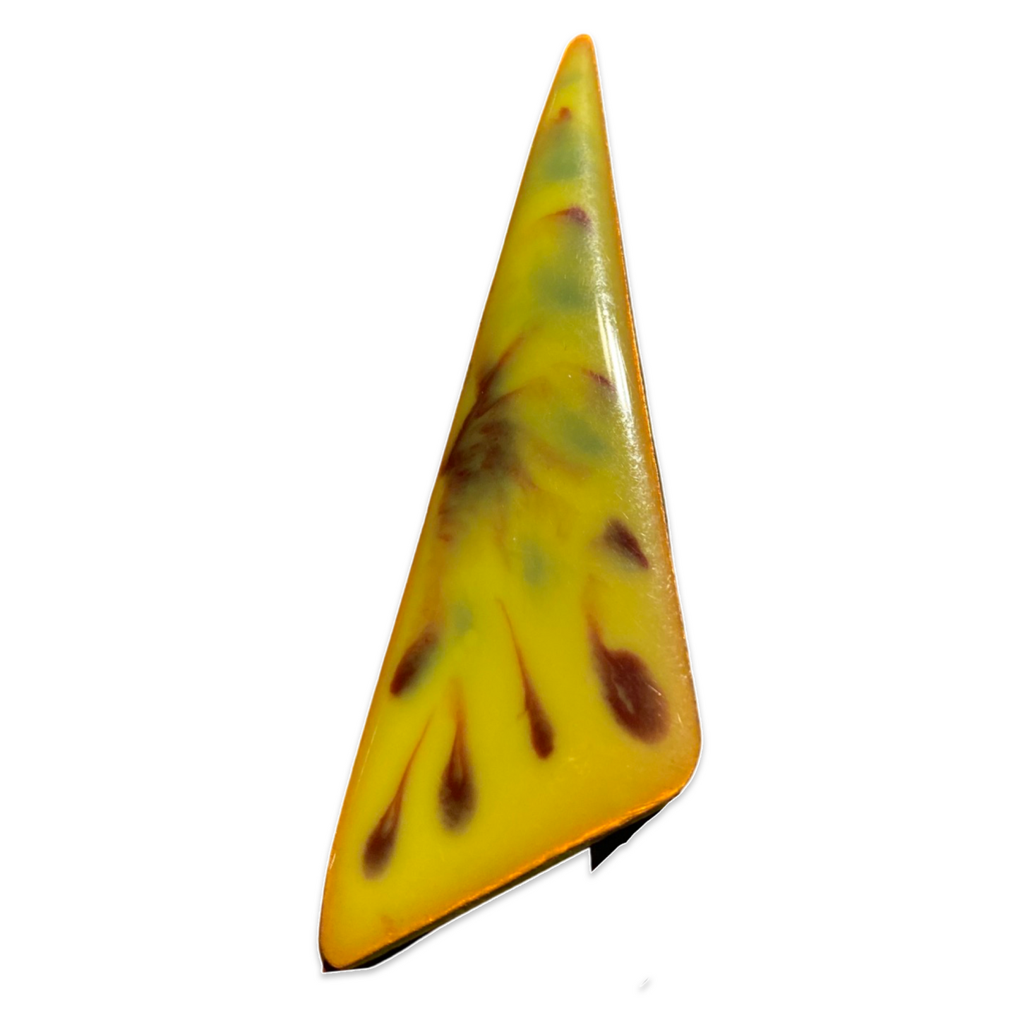 Vintage enamel brooch