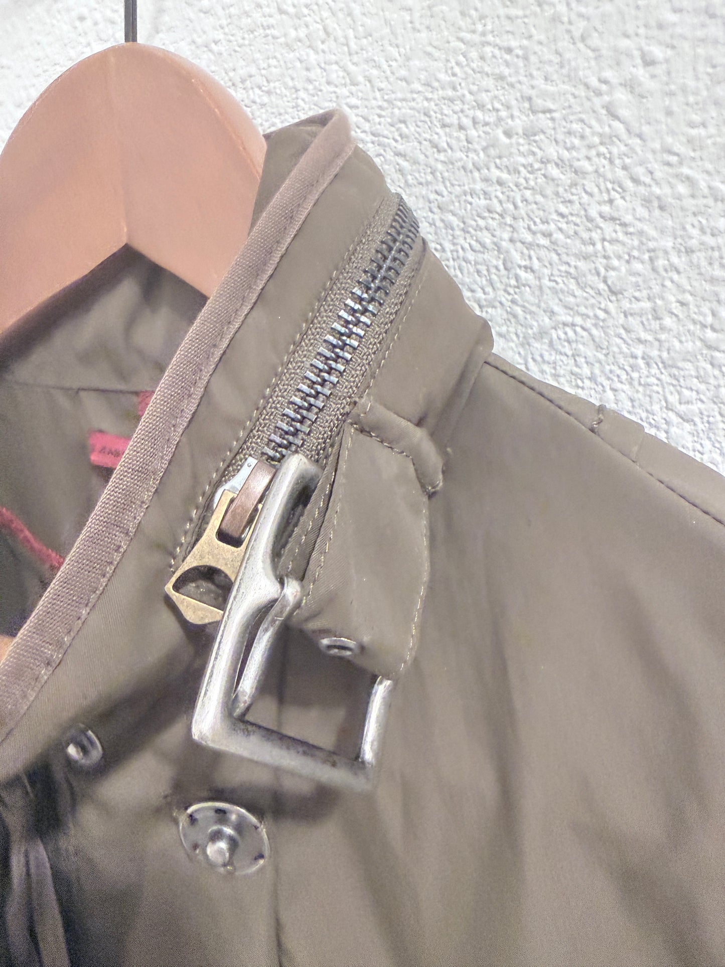 Vintage Girbaud Jas | Taupe | Maat 40 (valt als 36)