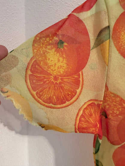 See through top | fruit | Maat 38/40