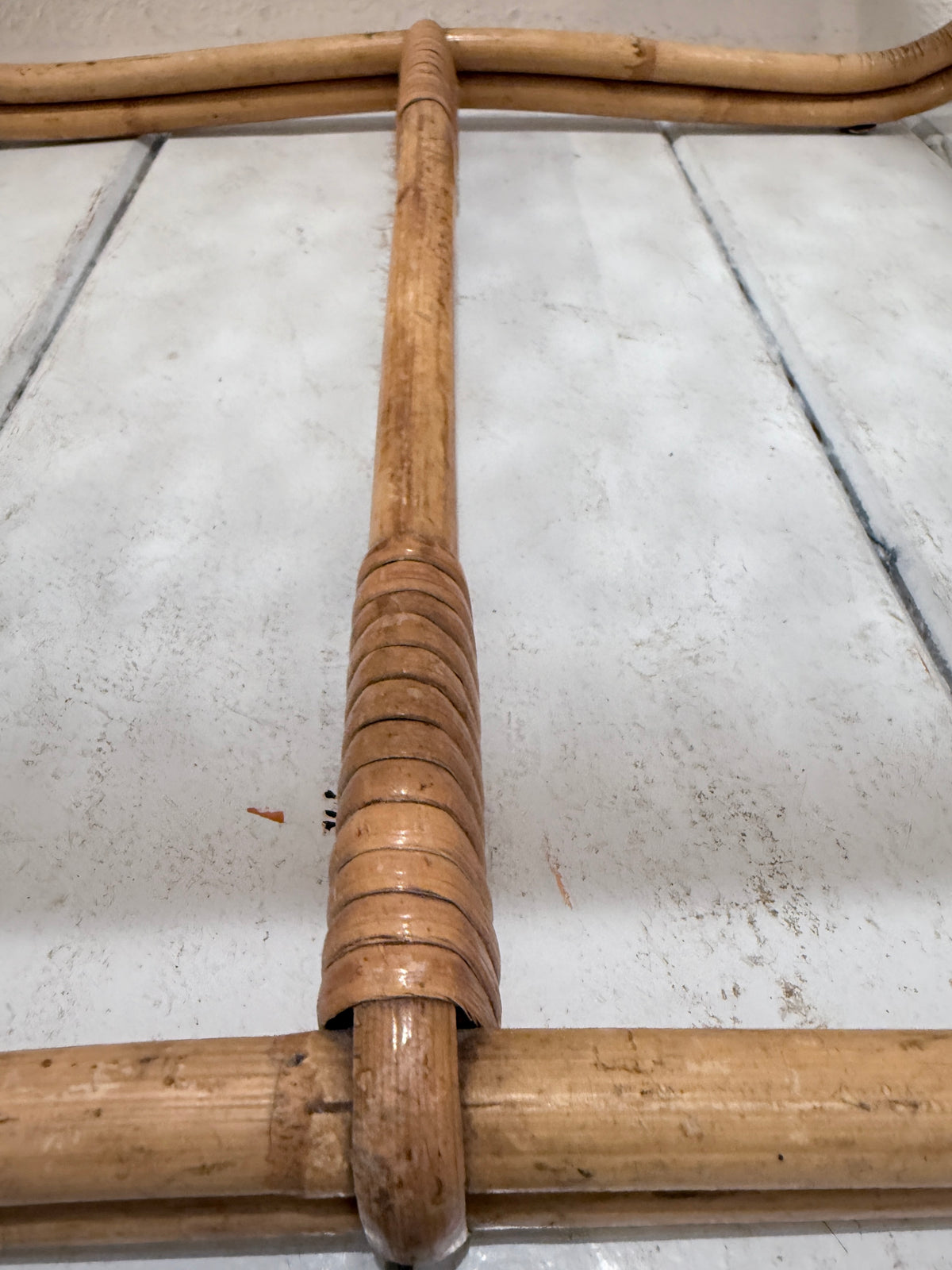 Rohé Noordwolde – vintage bijzettafel met structuurglas