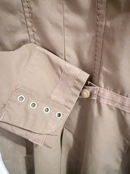 Vintage Girbaud Jas | Taupe | Maat 40 (valt als 36)