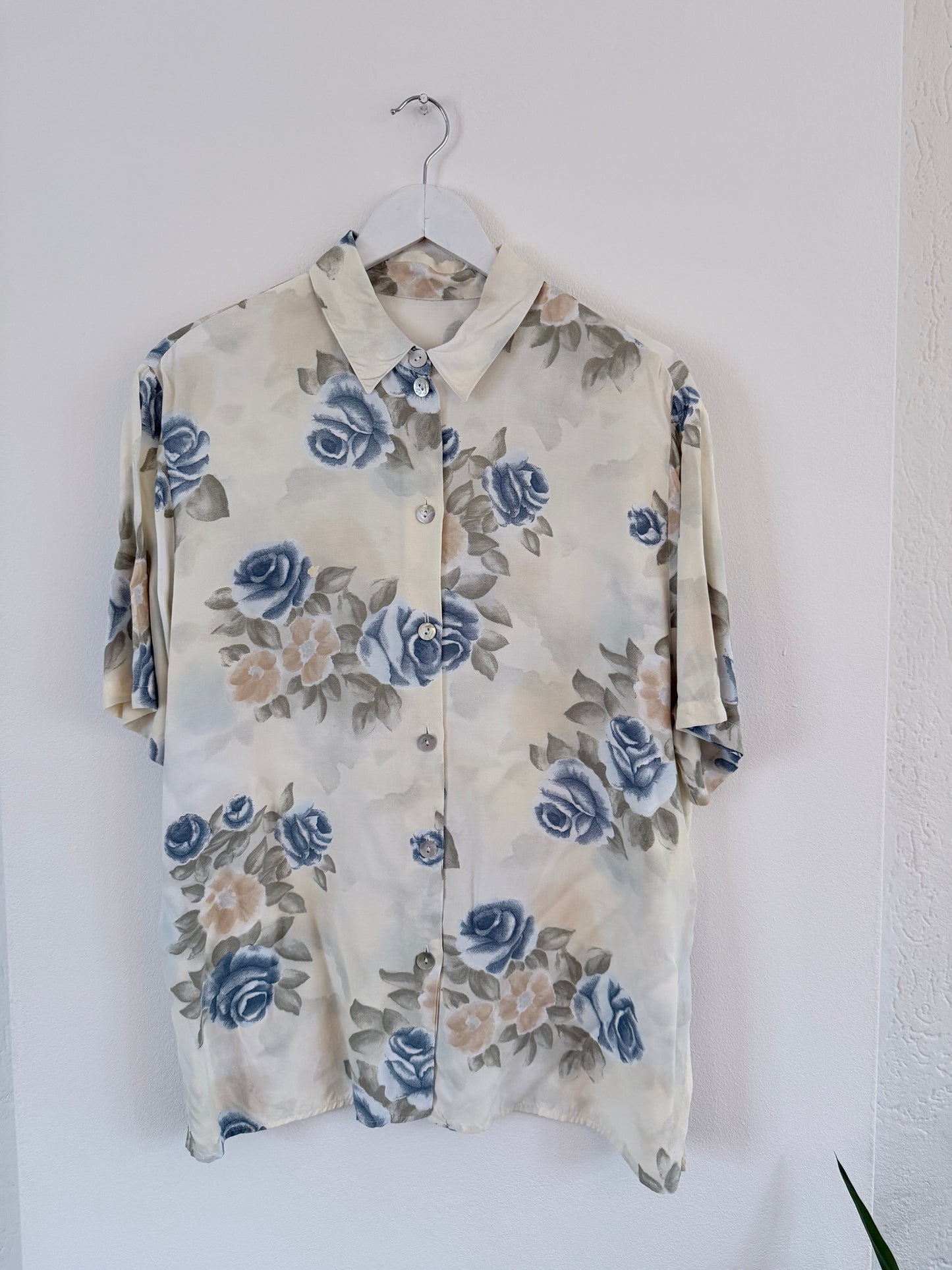 Vintage katoenen blouse