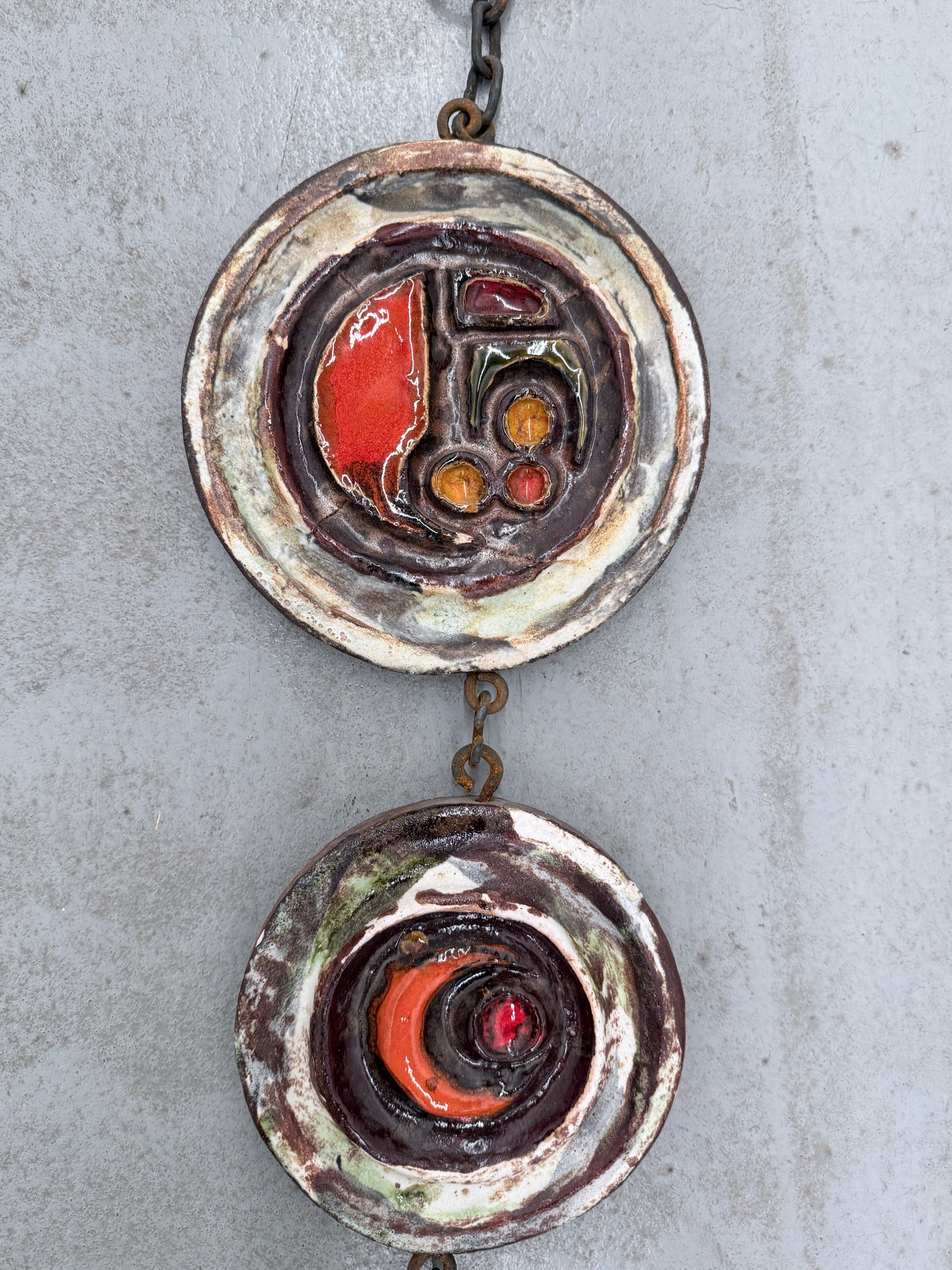 Vintage keramieken wandhanger