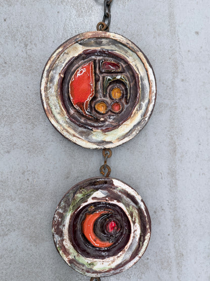 Vintage keramieken wandhanger