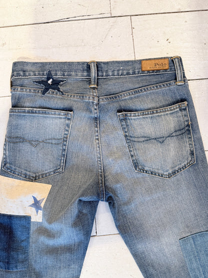 Polo Ralph
Lauren "Waverly Straight" Patchwork Star
Jeans