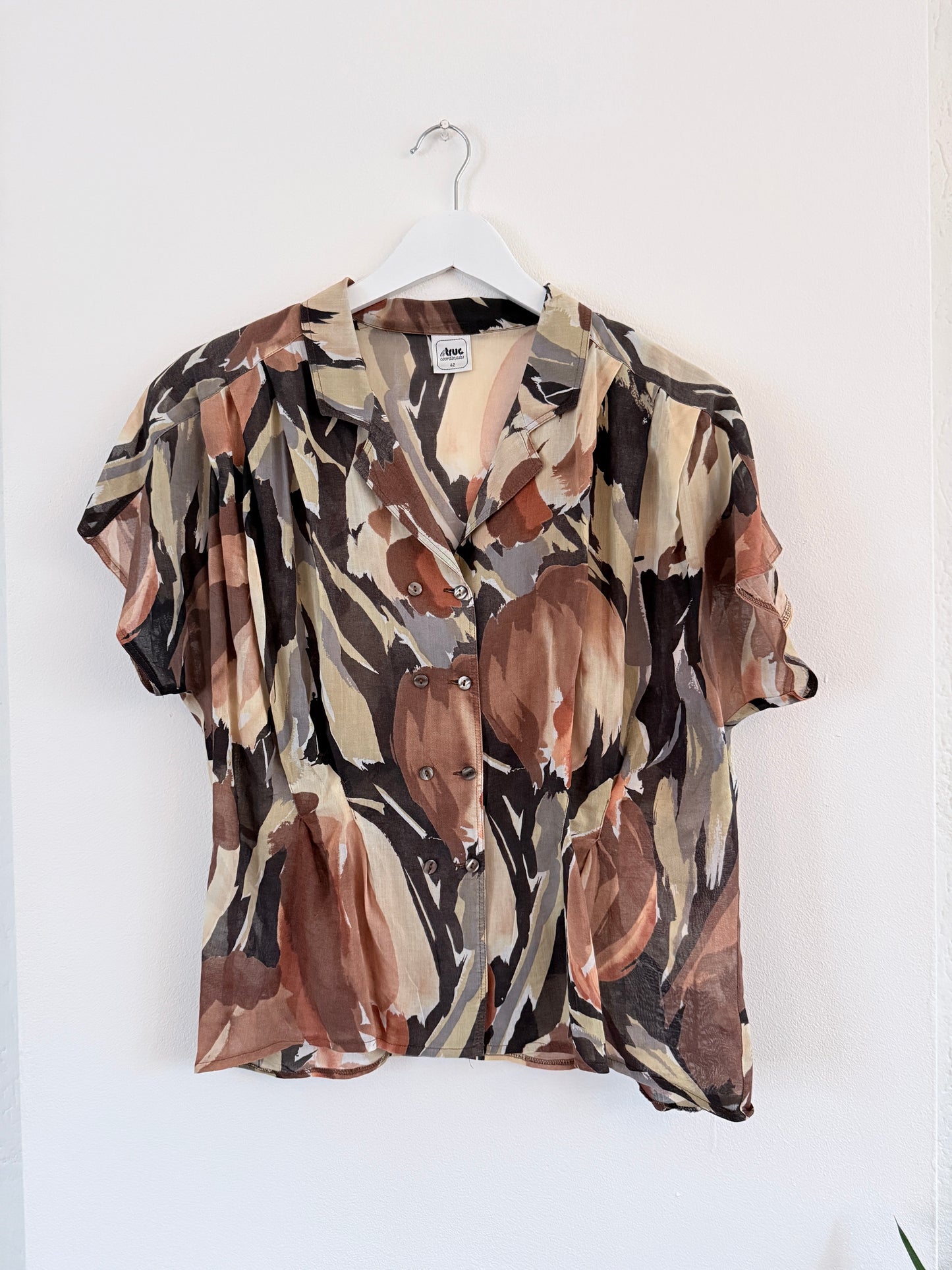 Vintage luchtige blouse