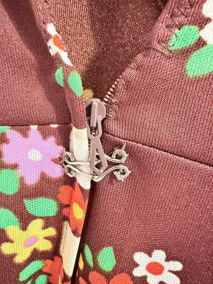 Jaren 70 lange jurk