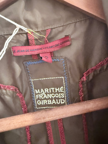 Vintage Girbaud Jas | Taupe | Maat 40 (valt als 36)