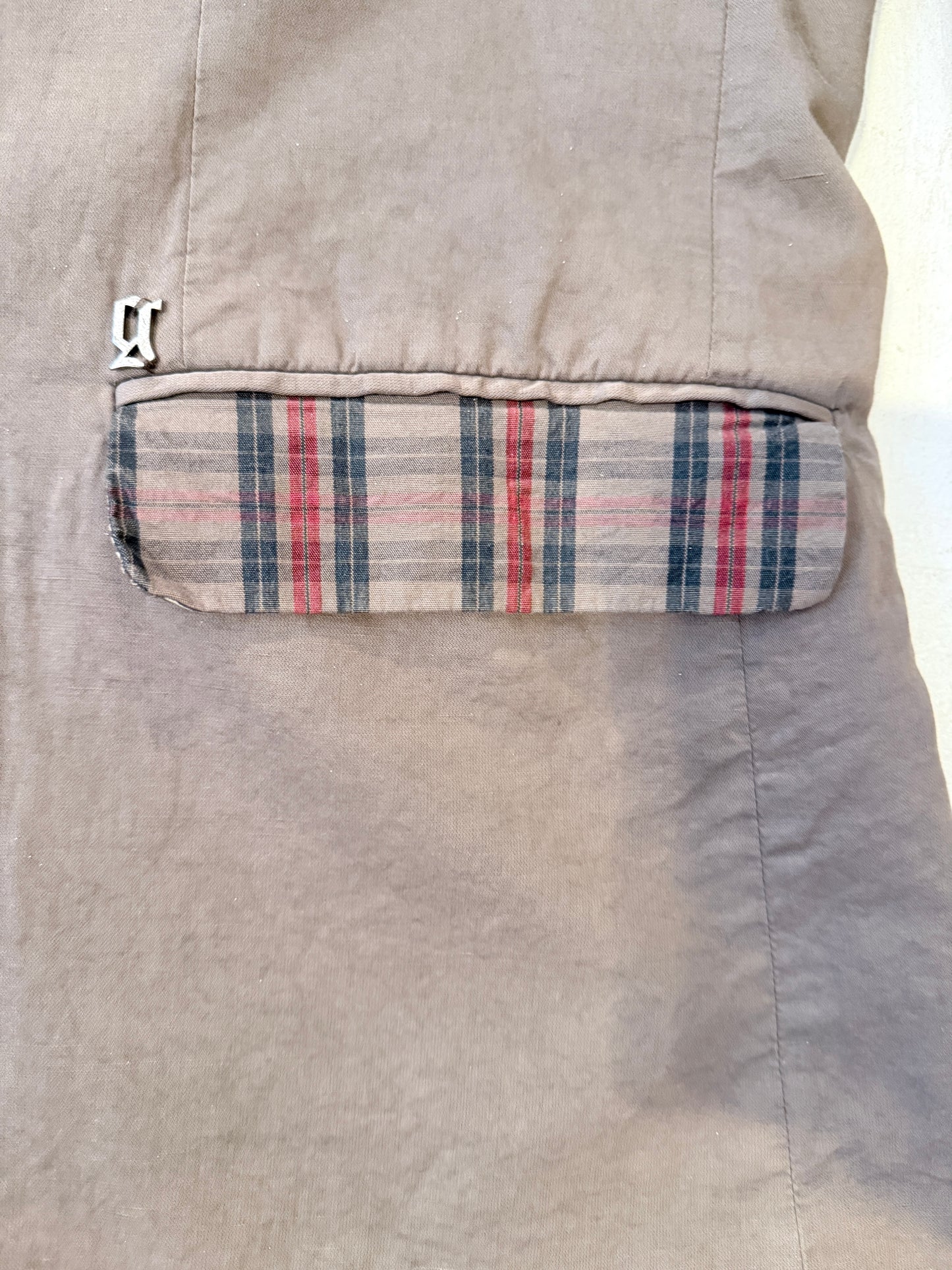 Vintage John Galliano Blazer – Heren | Designer blazer in chocoladebruin