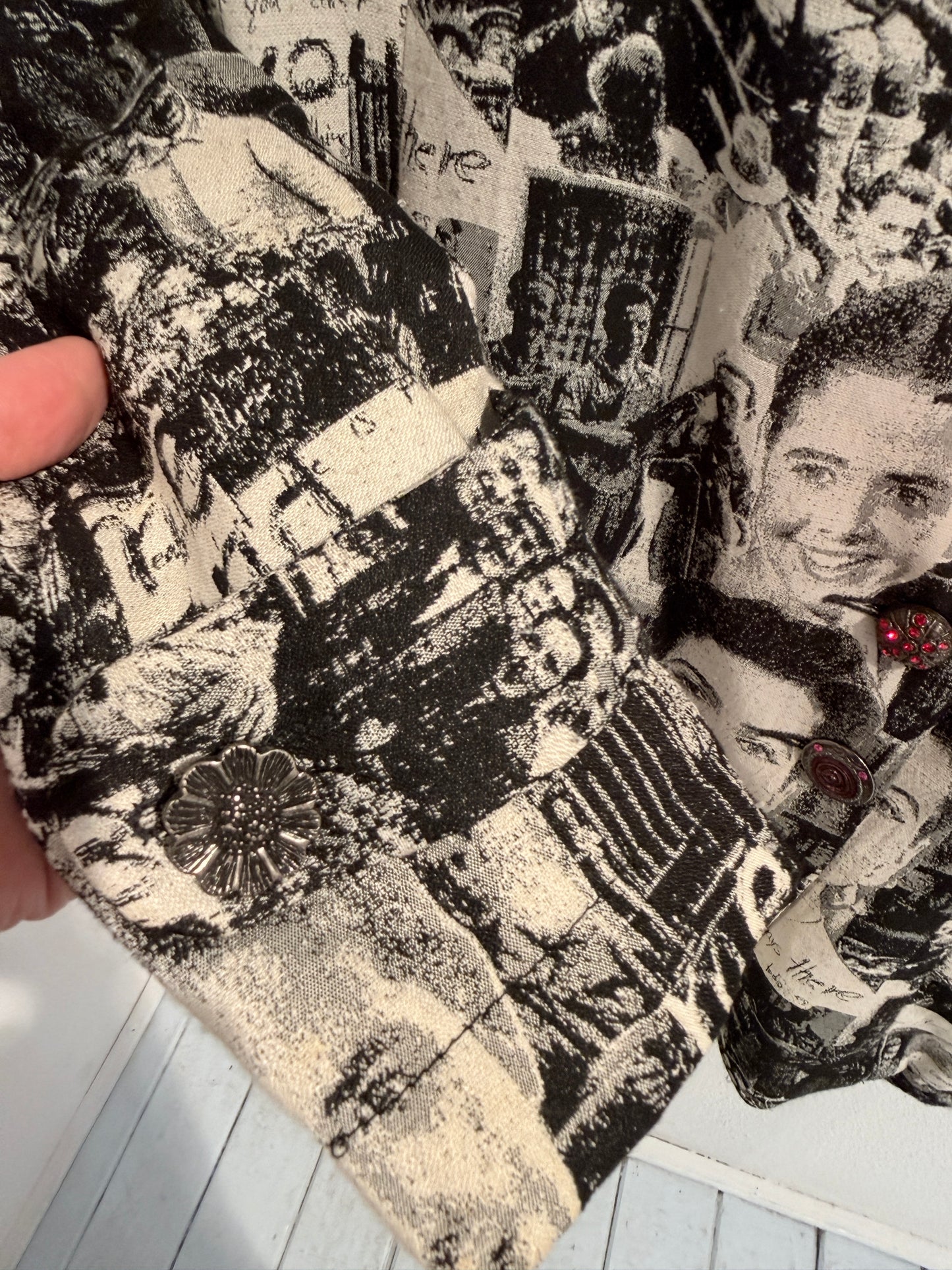 Vintage Y2K print jas