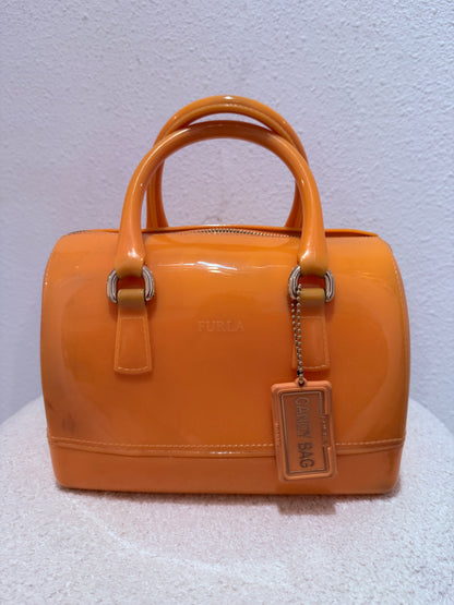Furla Candy Bag – Oranje Jelly Satchel