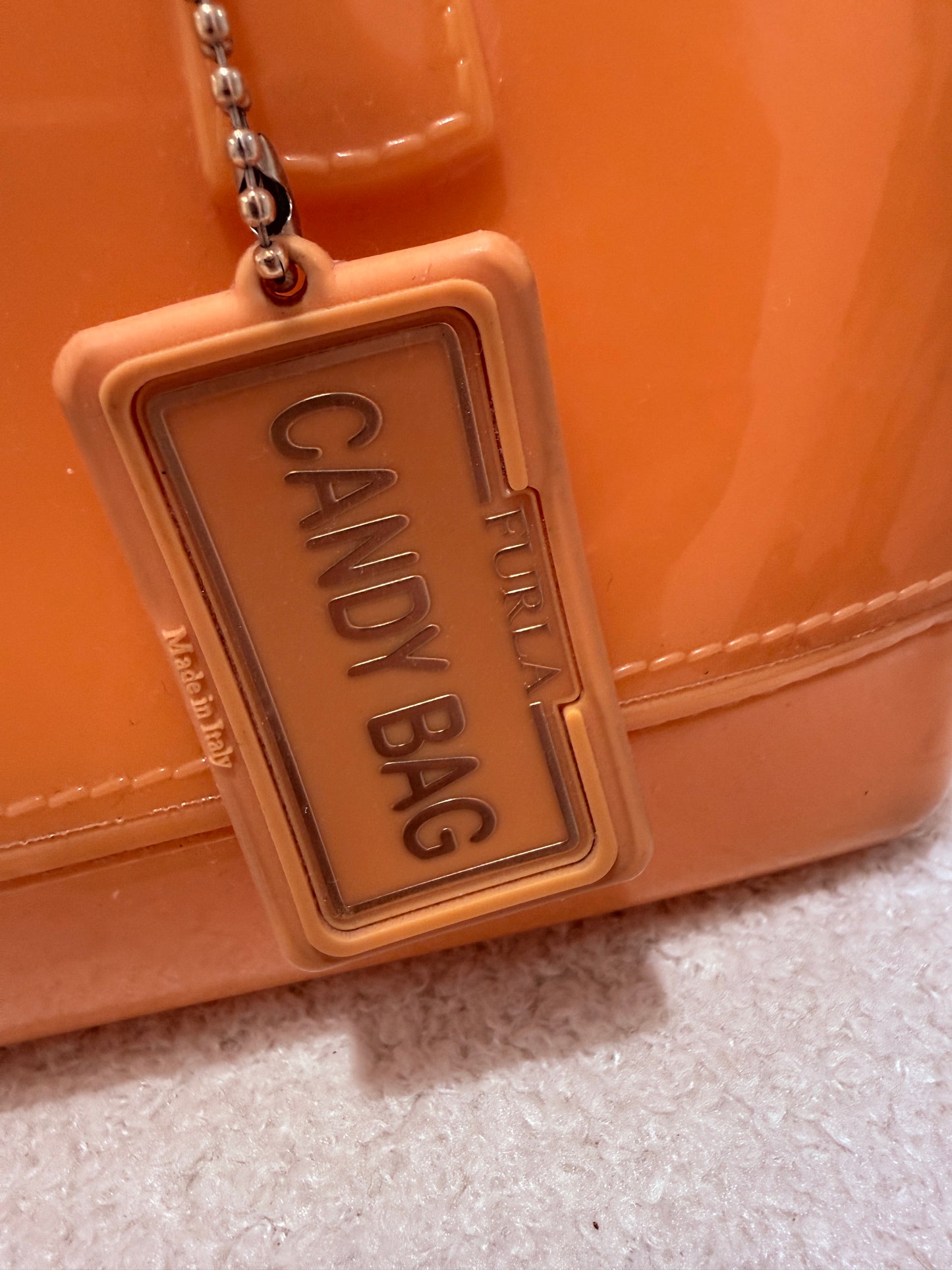 Furla Candy Bag – Oranje Jelly Satchel