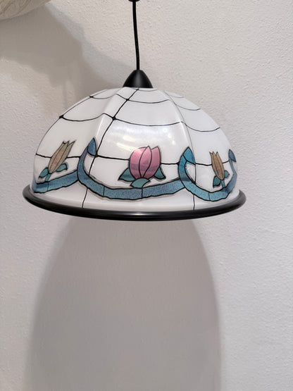 Vintage Tiffany stijl hanglamp | kunststof