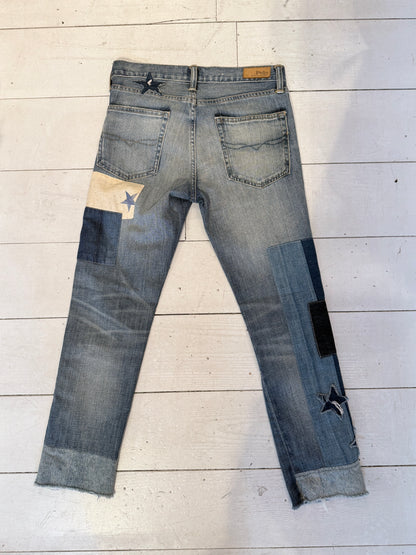 Polo Ralph
Lauren "Waverly Straight" Patchwork Star
Jeans