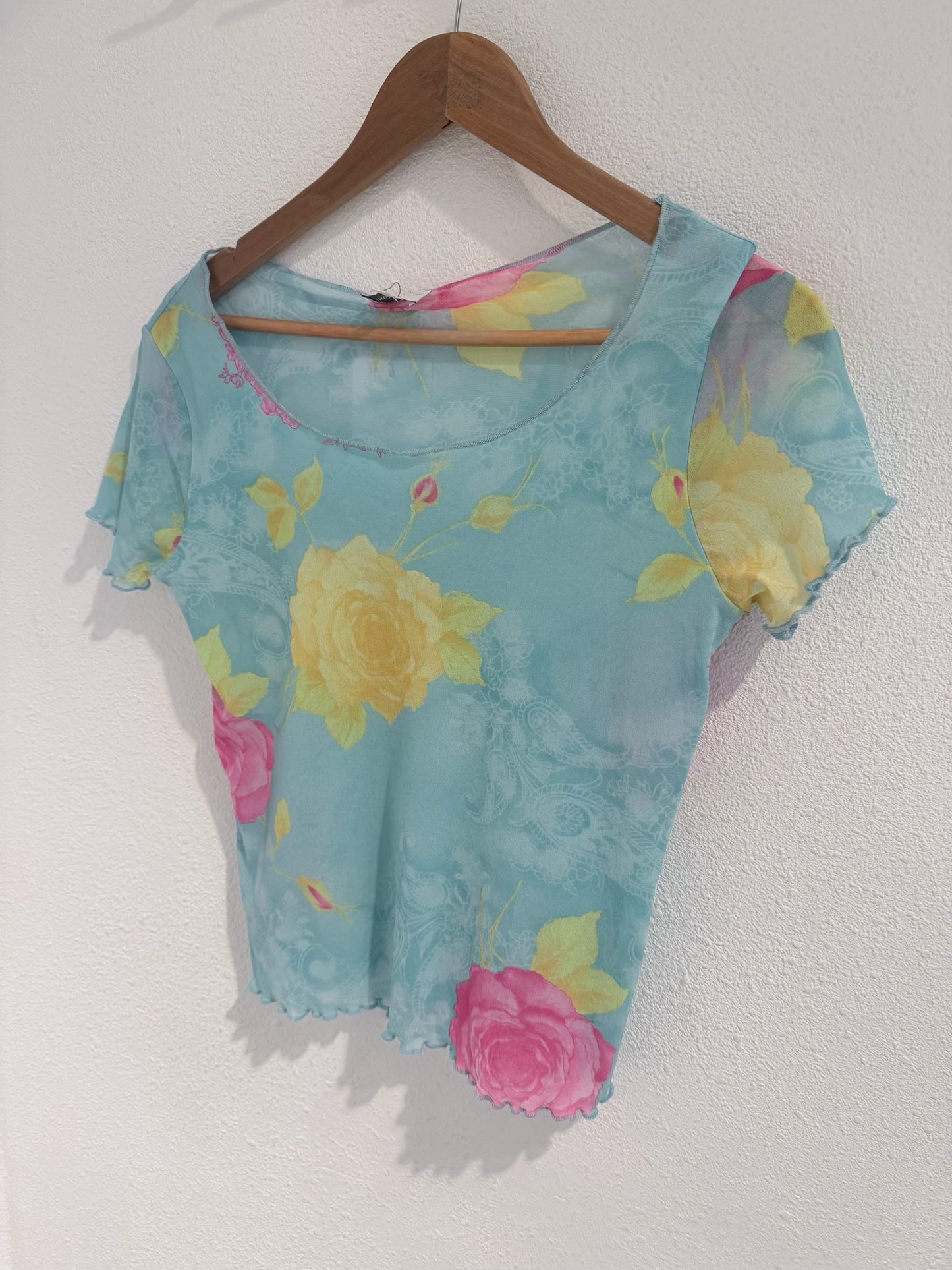 Vintage Y2K see through top | Maat S