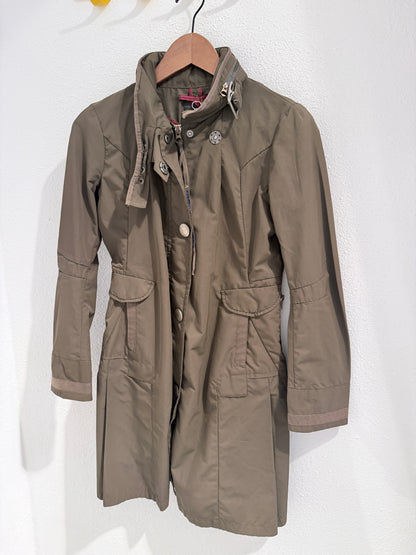 Vintage Girbaud Jas | Taupe | Maat 40 (valt als 36)