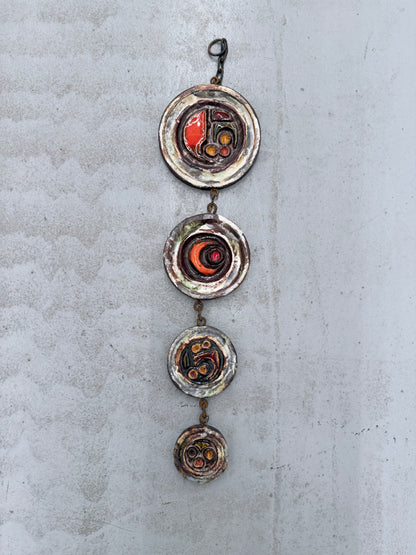 Vintage keramieken wandhanger