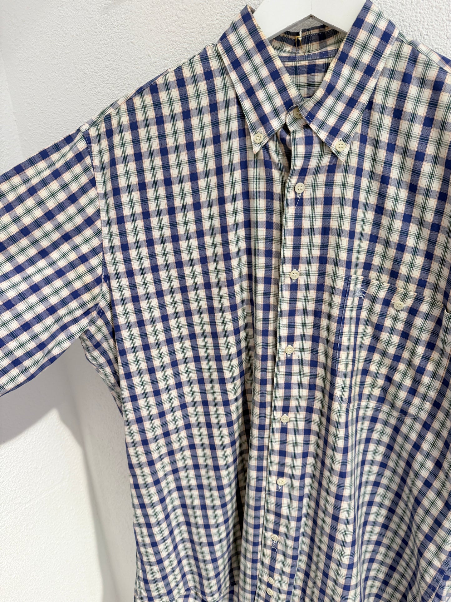Vintage Burberry’s of London Geruit Overhemd | Unisex | Jaren ’90