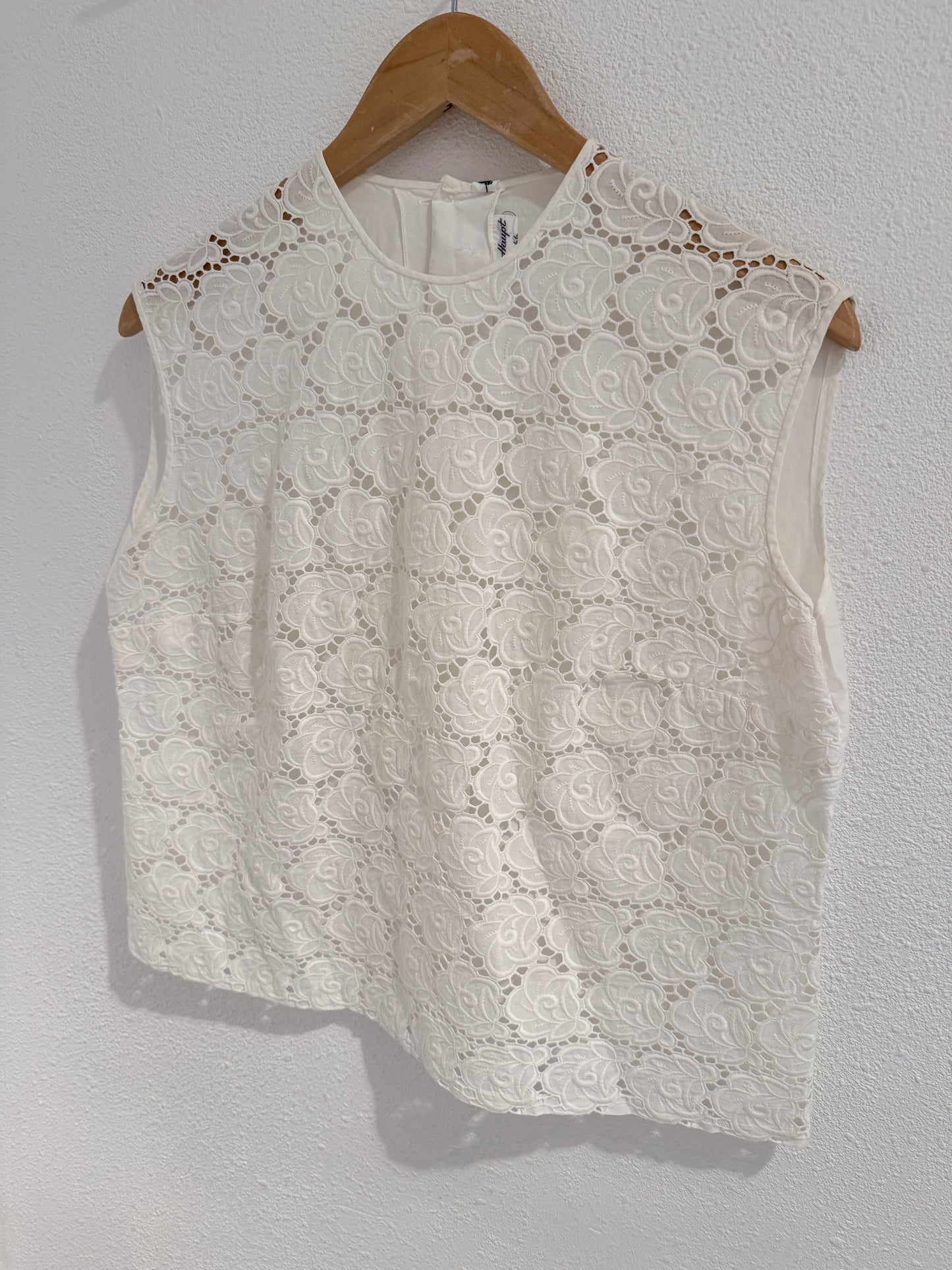 Vintage 60s kanten blouse - Maat M/L