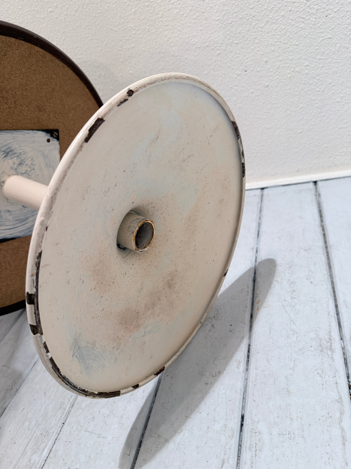 Vintage kruk in Joe Colombo-stijl