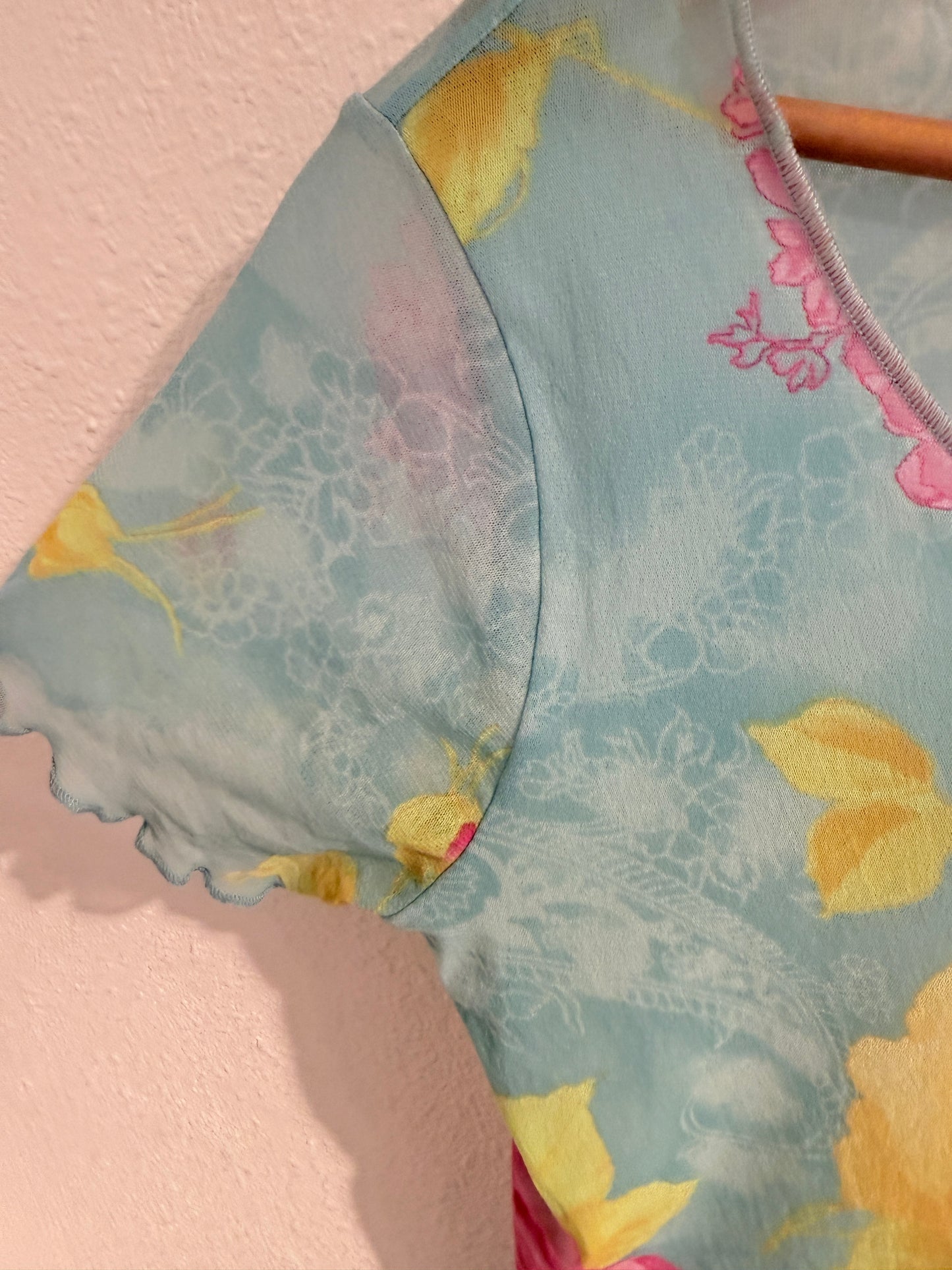 Vintage Y2K see through top | Maat S