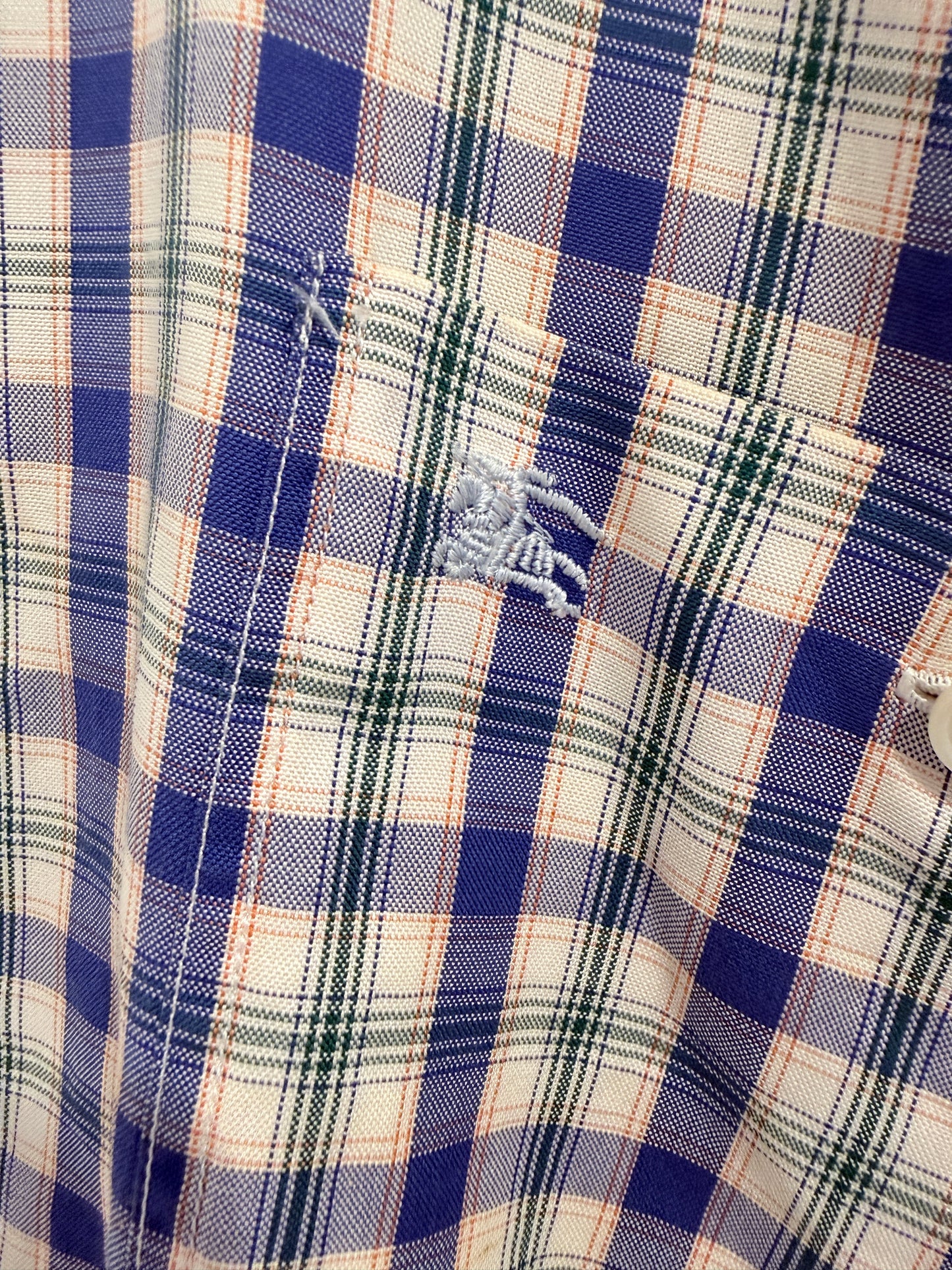 Vintage Burberry’s of London Geruit Overhemd | Unisex | Jaren ’90