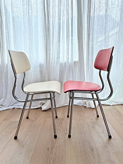 Vintage buisframe stoelen