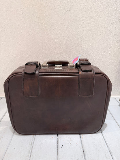 Vintage koffer | Skai leer