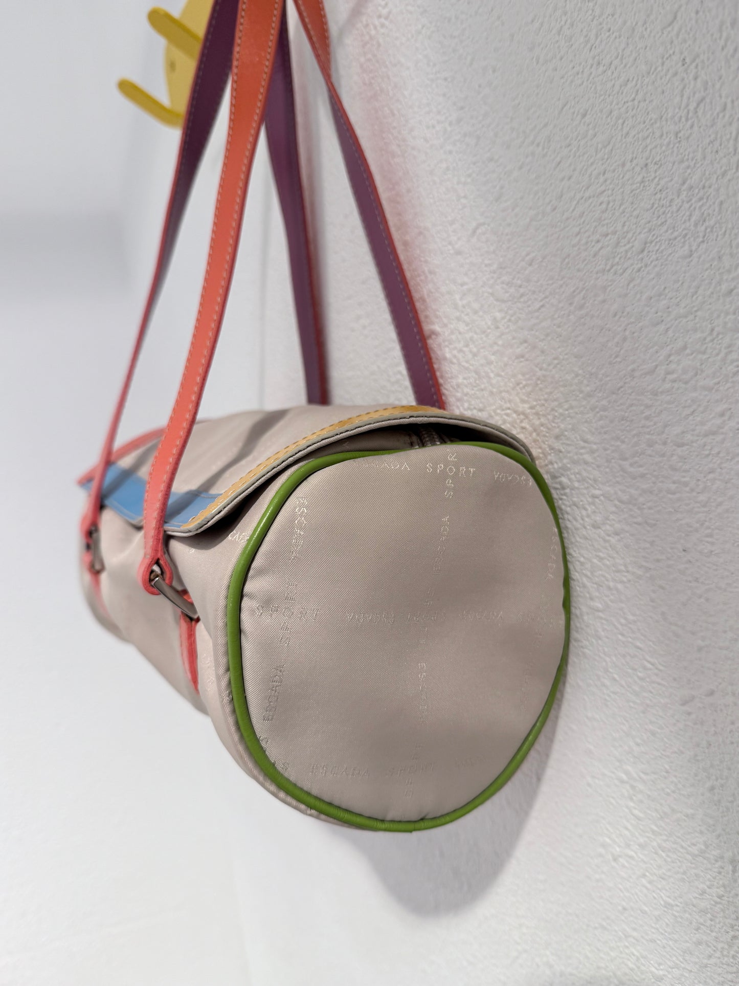Vintage Y2K Escada Sport Cilindertas / Barrel Bag (Nieuwstaat)
