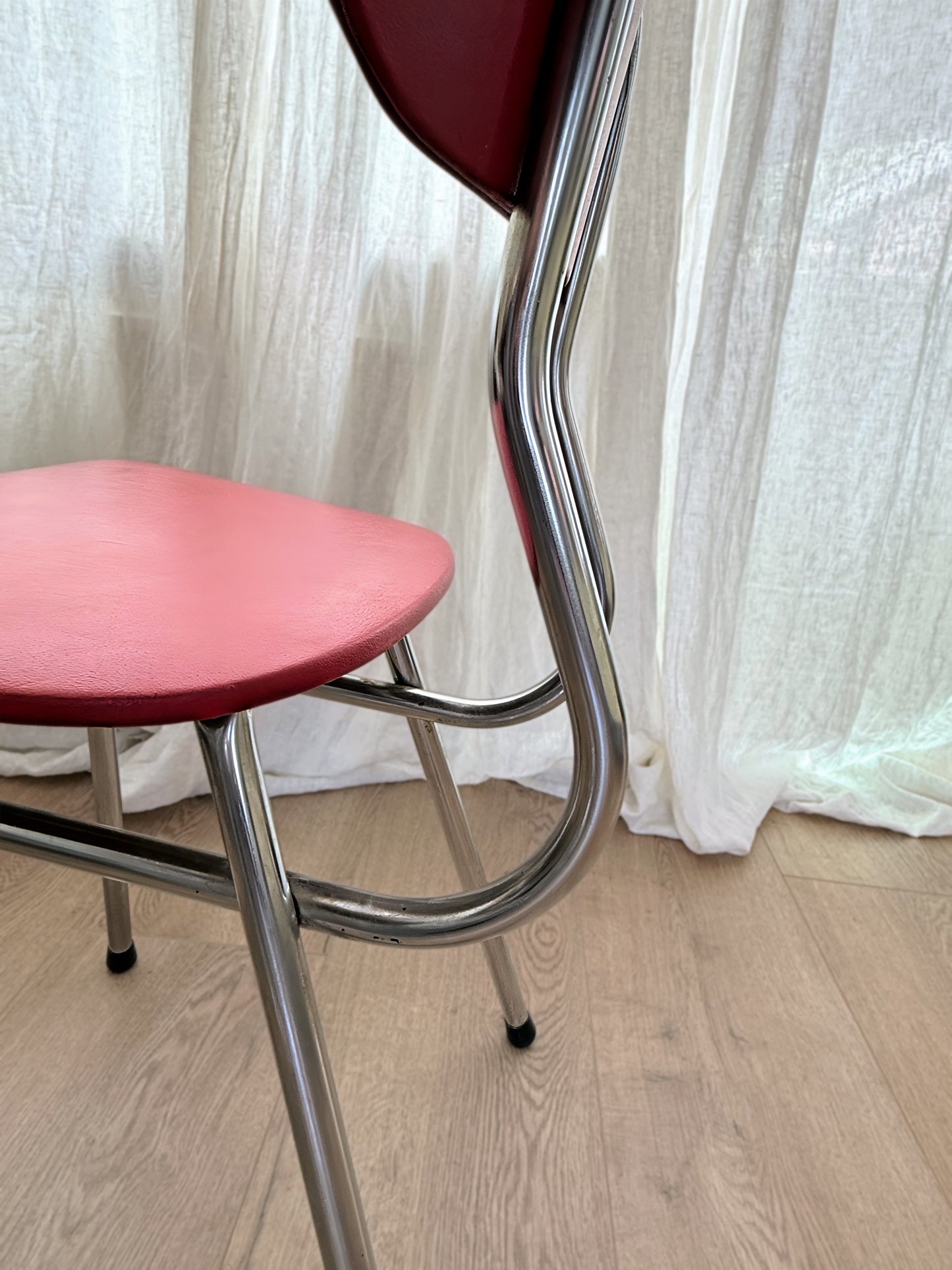 Vintage buisframe stoelen