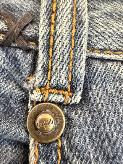 Vintage Just Cavalli Y2K Jeans – Designer Denim met Gevlochten Details