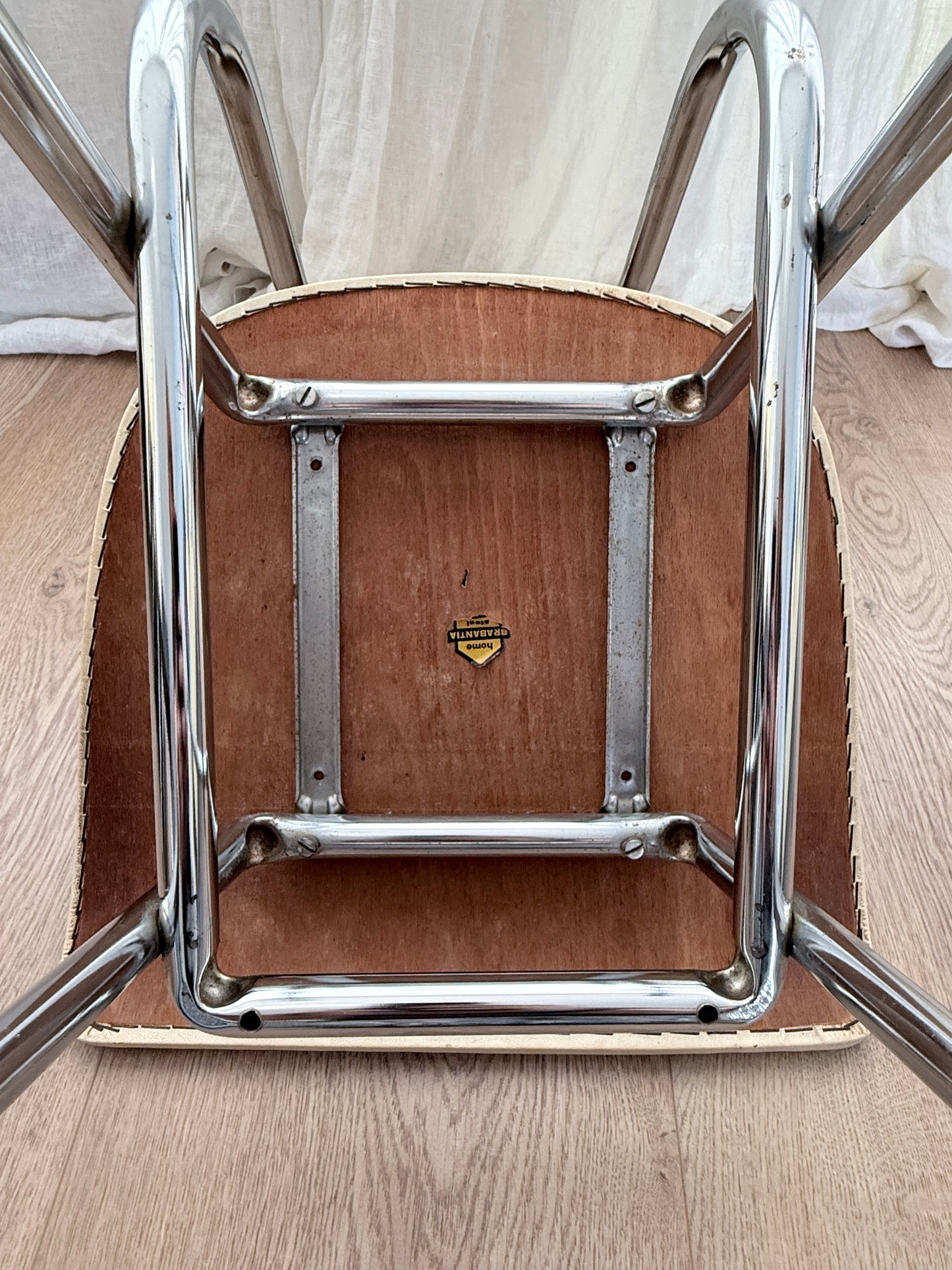 Vintage buisframe stoelen