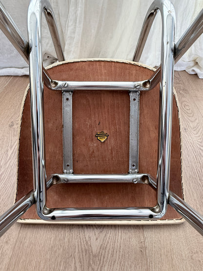 Vintage buisframe stoelen