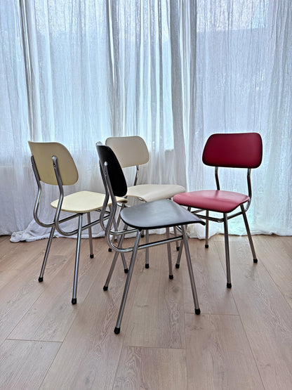 Vintage buisframe stoelen