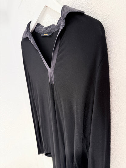 Vintage NATAN Top | Zwart | Tijdloze Designer Basic