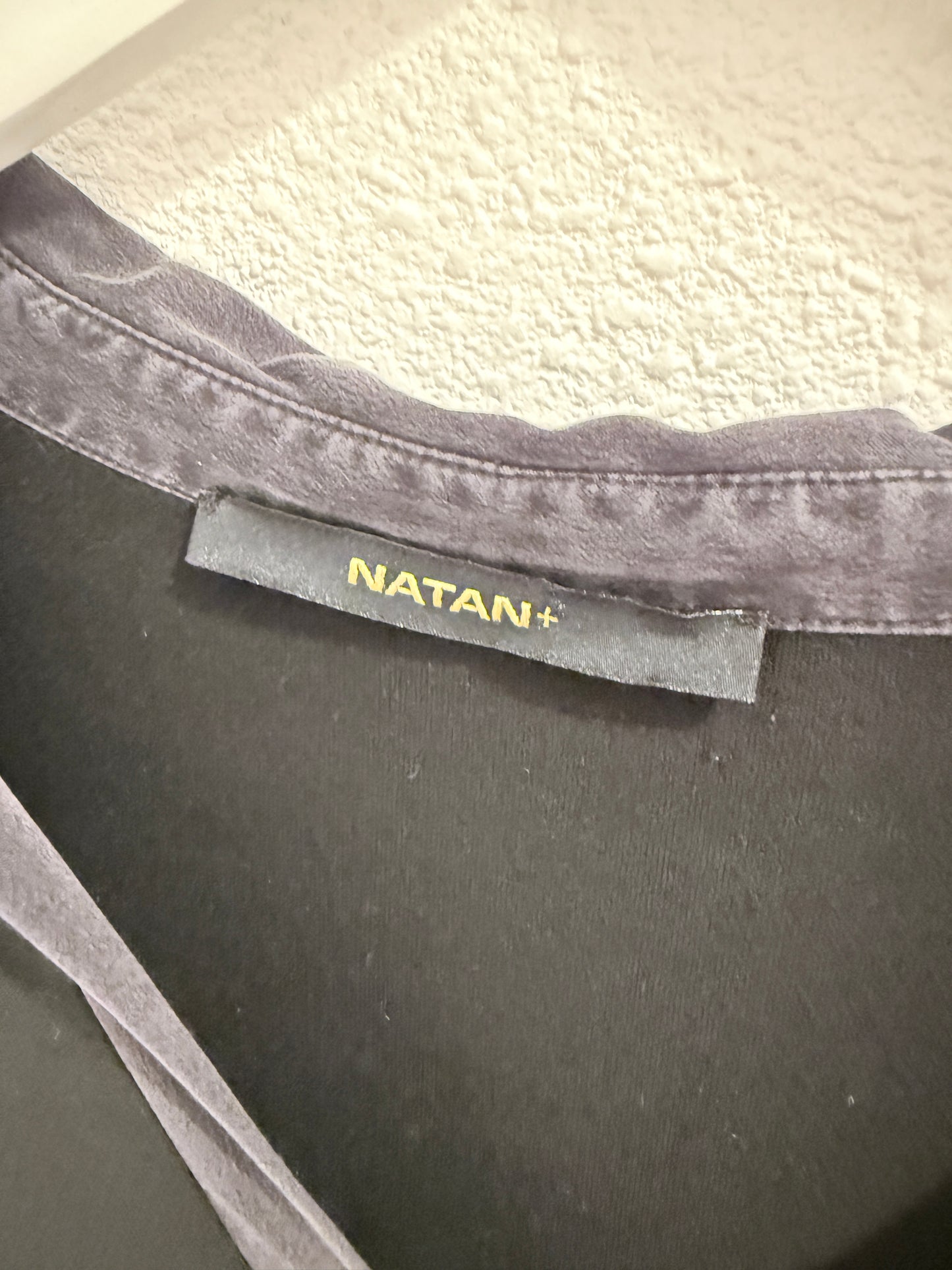 Vintage NATAN Top | Zwart | Tijdloze Designer Basic