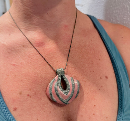Vintage ketting met amulet