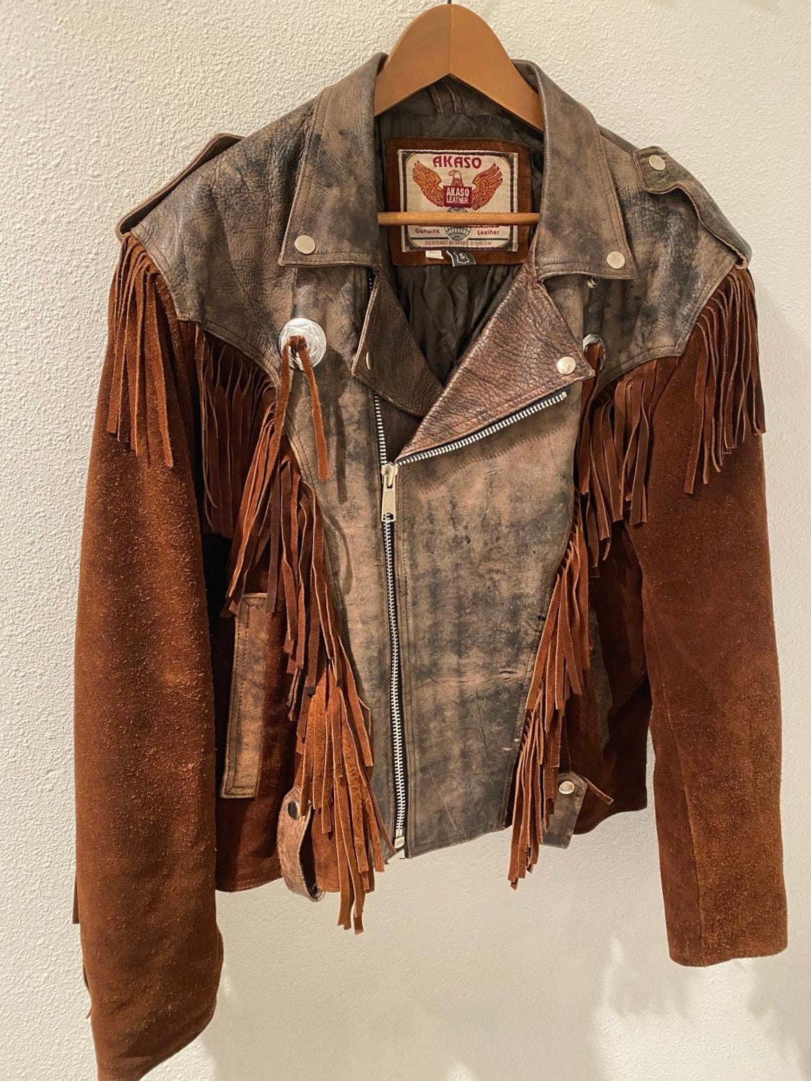 Vintage Akaso Cowboy Bikerjack – The Ultimate Statement Piece
