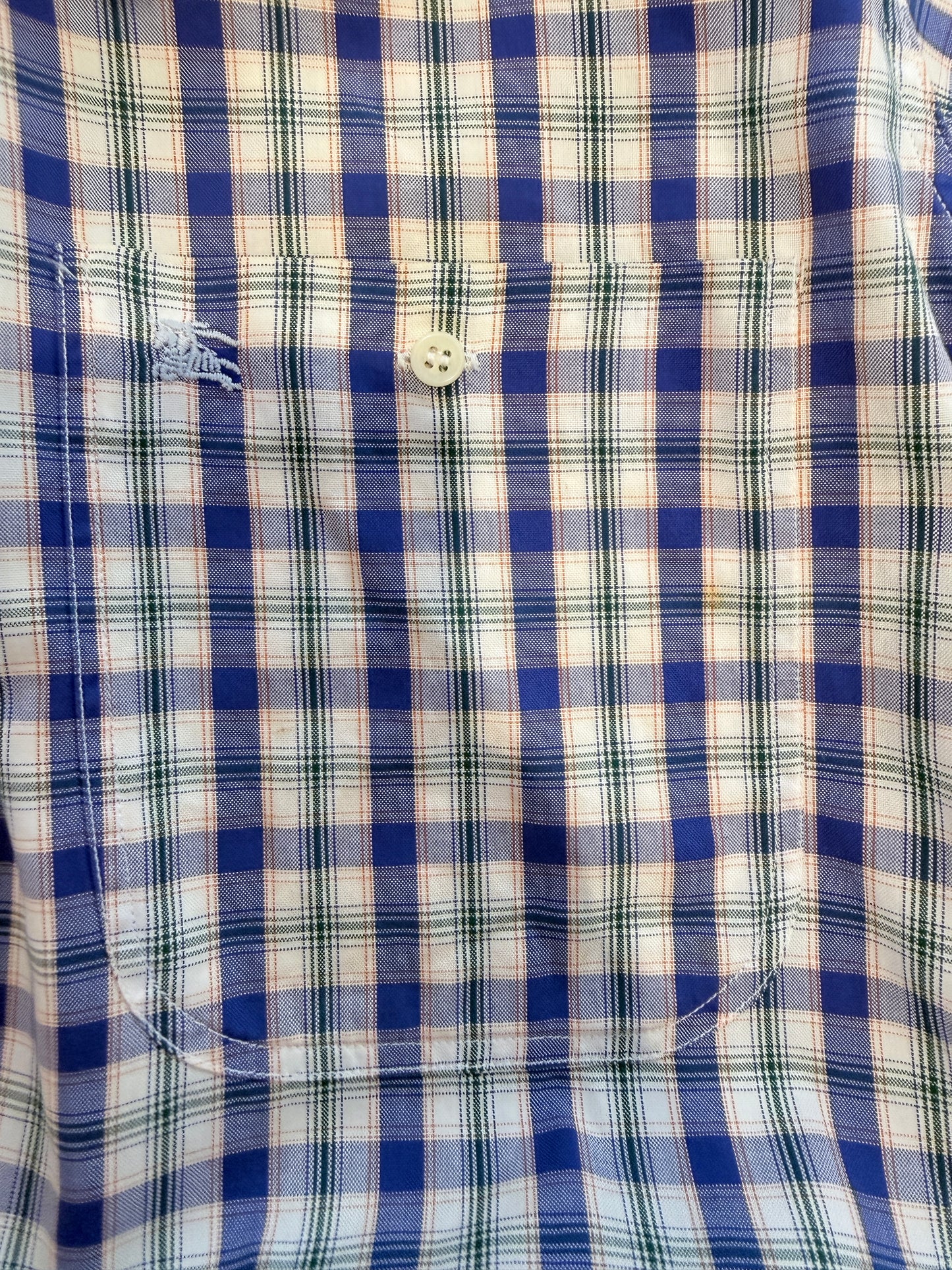 Vintage Burberry’s of London Geruit Overhemd | Unisex | Jaren ’90