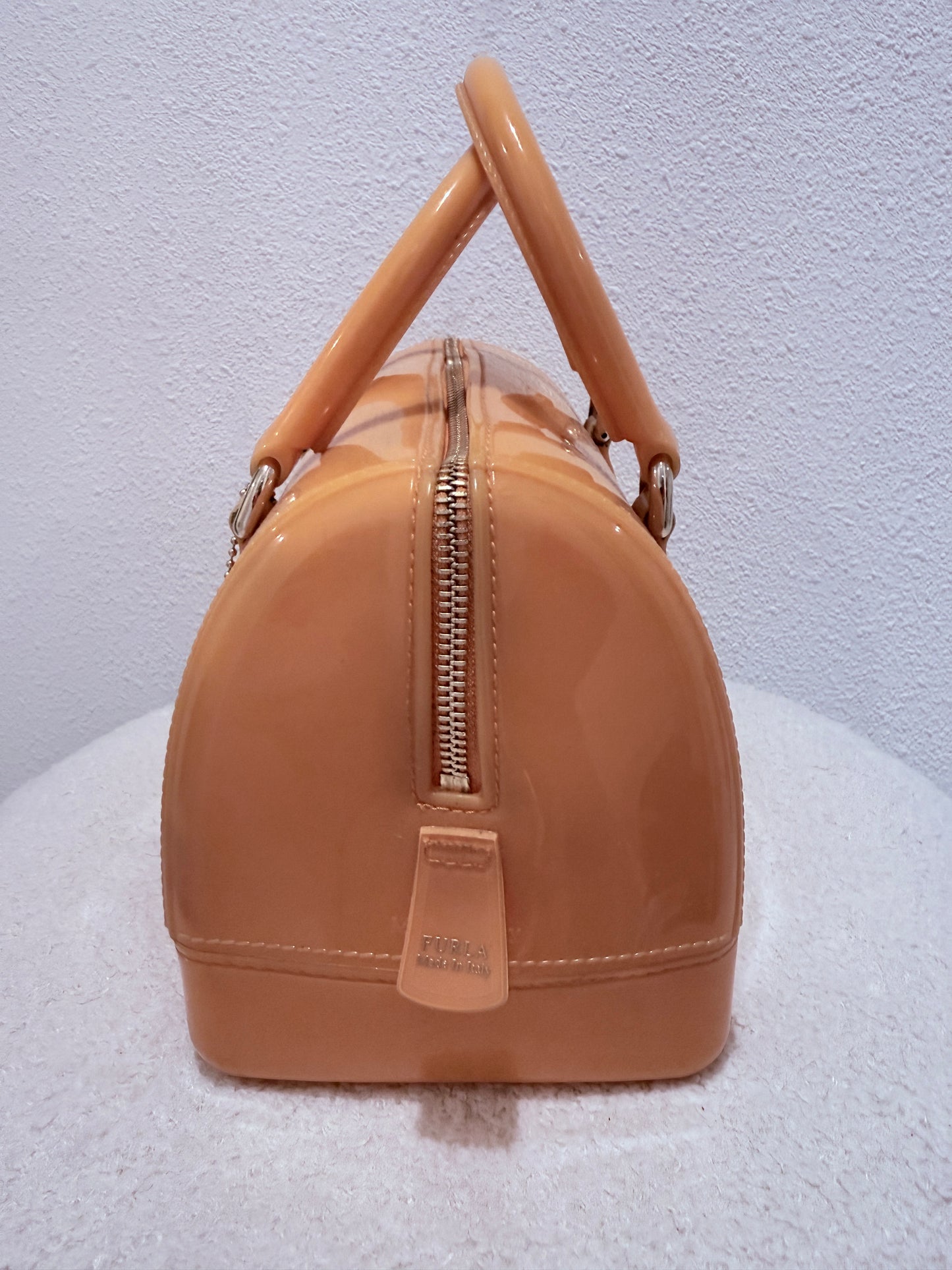 Furla Candy Bag – Oranje Jelly Satchel