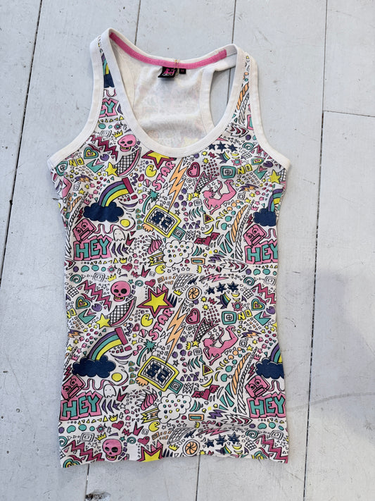 Y2K tanktop | Popart | Maat M