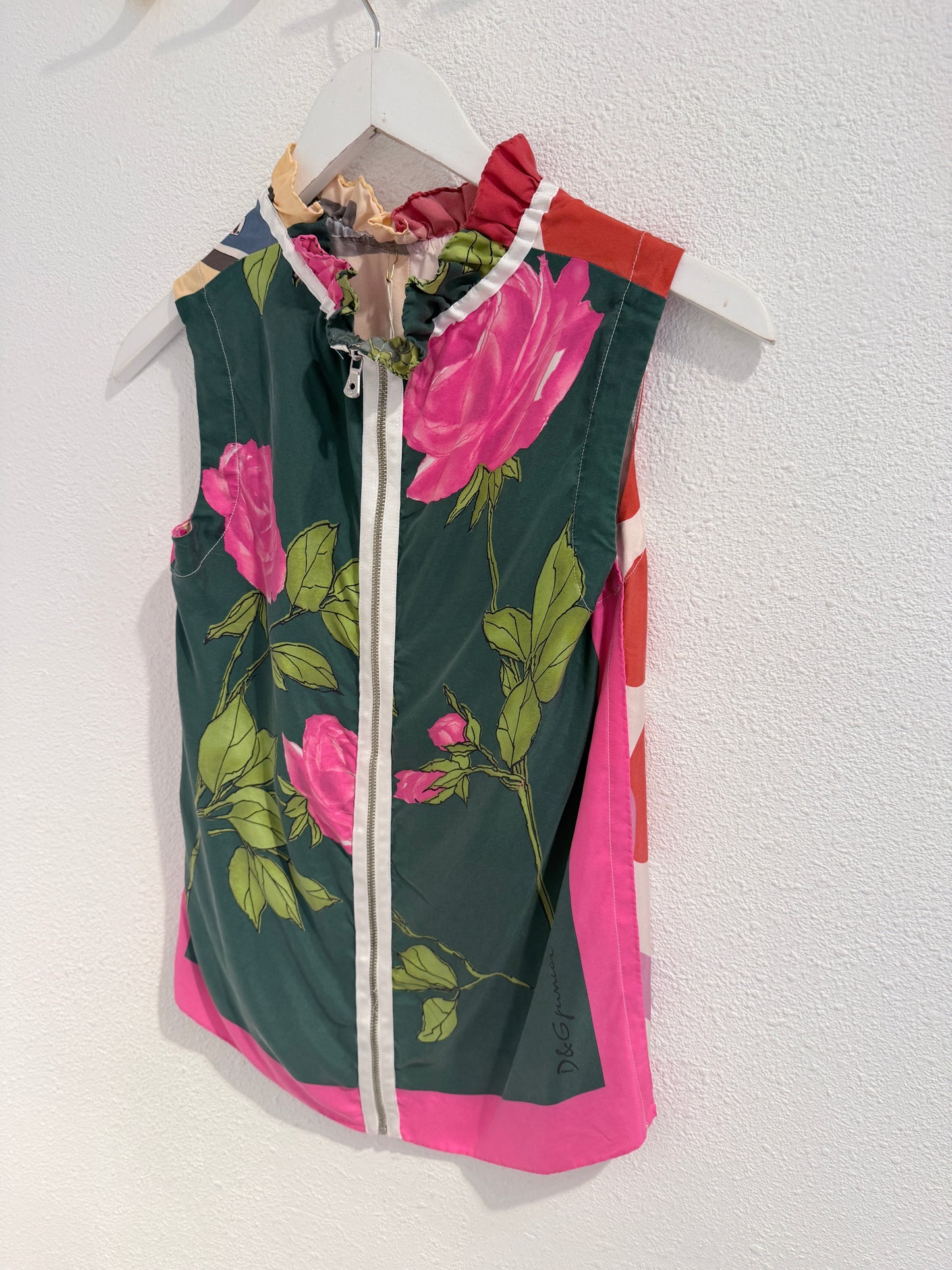 Vintage Dolce & Gabbana Junior zijden Top