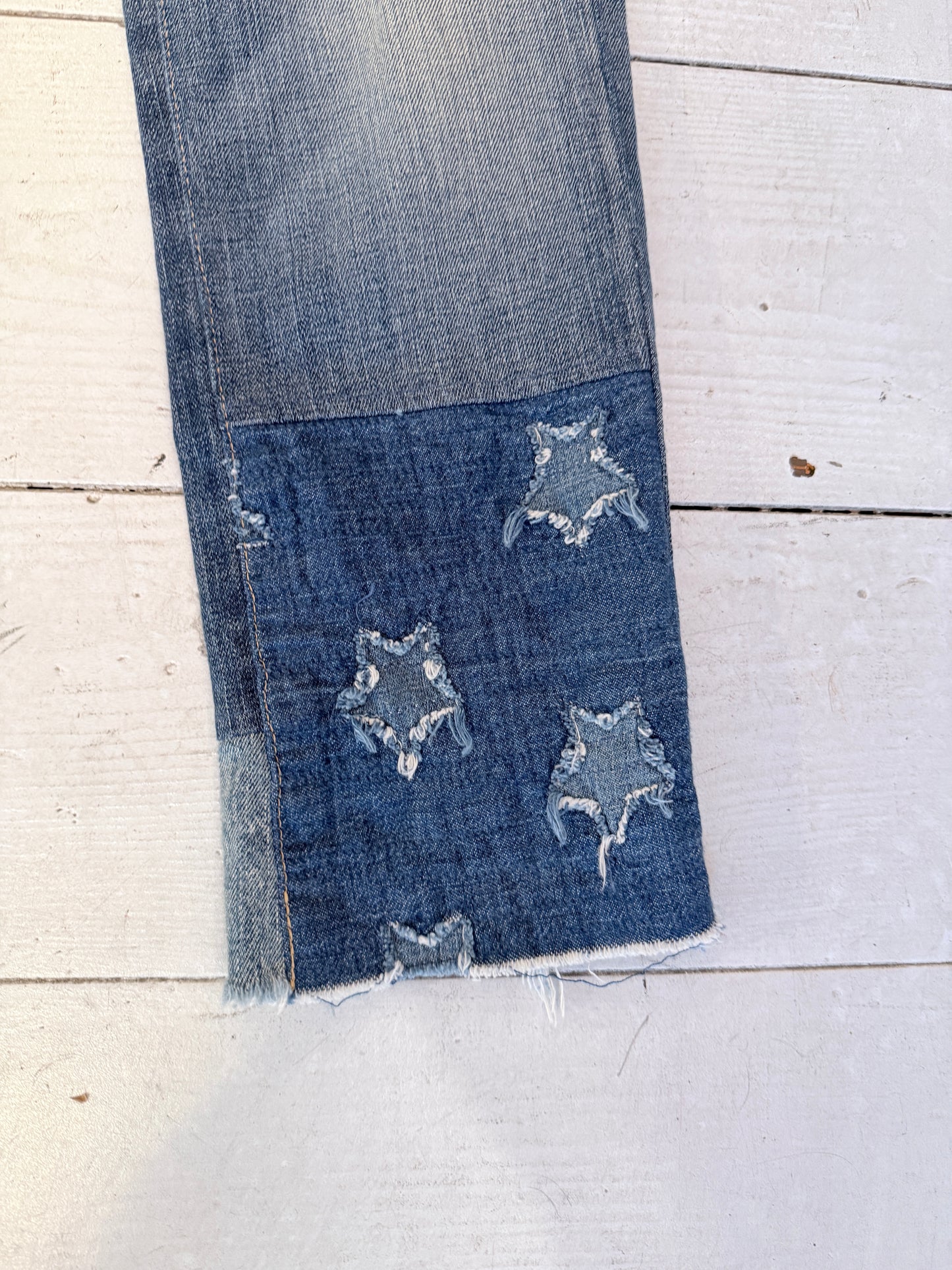 Polo Ralph
Lauren "Waverly Straight" Patchwork Star
Jeans