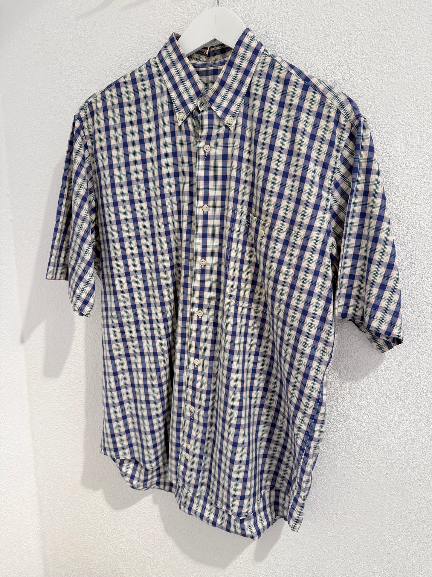 Vintage Burberry’s of London Geruit Overhemd | Unisex | Jaren ’90